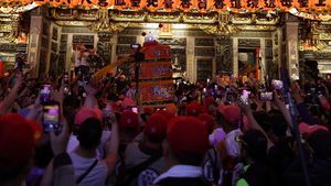 Jutaan Umat Ikuti Ziarah Mazu, Tempuh 340 Km di Taiwan