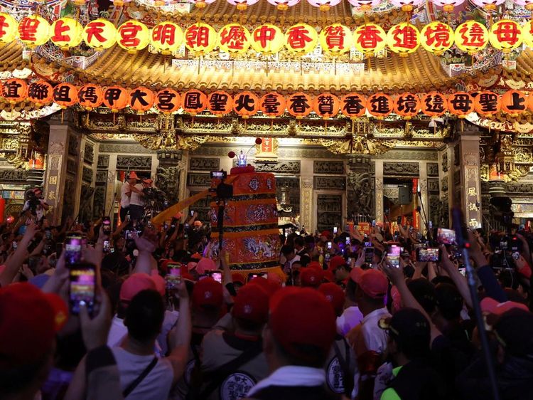 Jutaan Umat Ikuti Ziarah Mazu, Tempuh 340 Km di Taiwan