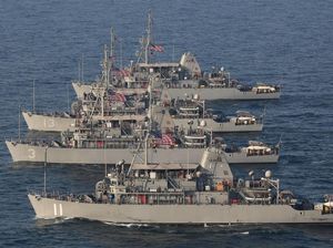 AS Bantah Iran Soal Serangan Rudal-Drone ke Kapal Perang di Laut Oman