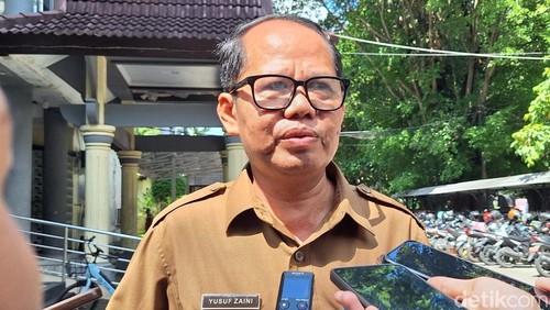 Kepala Dinas Pendidikan Kota Mataram, Yusuf, Senin (20/4/2026). Nathea Citra/detikBali