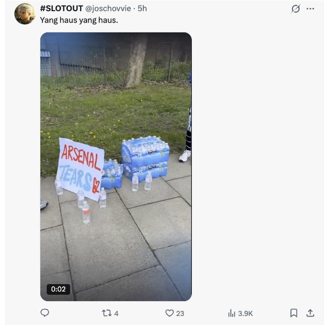 Meme Menohok! Air Mata Arsenal Jadi Minuman Usai Kalah dari City