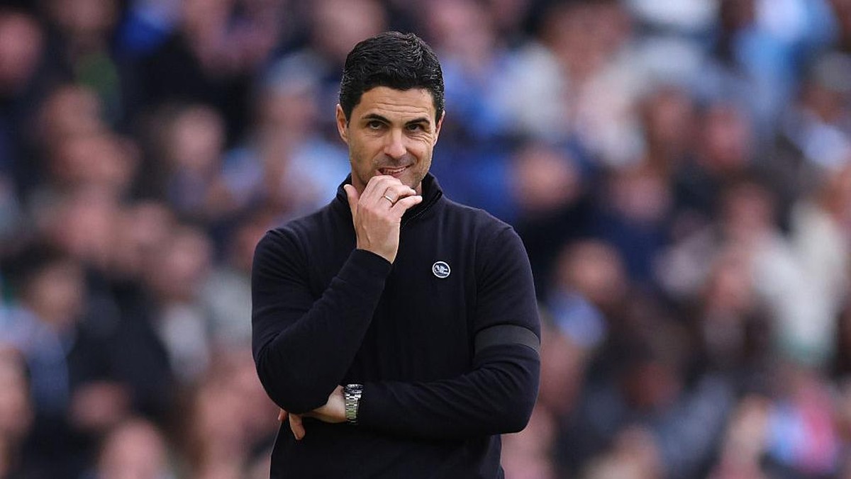 Manajer Arsenal Mikel Arteta. Foto: Getty Images/Catherine Ivill - AMA