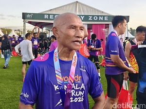 Cerita Nyoman Daeng Suardika, Pensiunan Polri Tuntaskan 10K Kemala Run 2026