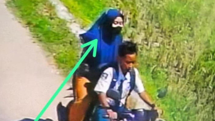 Pelajar korban kejahatan saa membonceng pelaku yang berpura-pura meminta diantarkan.