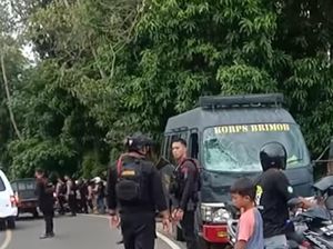 Pemotor Tewas Usai Tabrakan dengan Mobil Brimob di Jalan Trans Mamuju