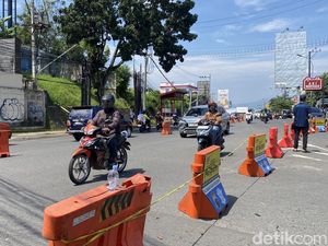 Turunan Gombel Diperbaiki, Lalin Gombel Baru Diberlakukan 2 Arah