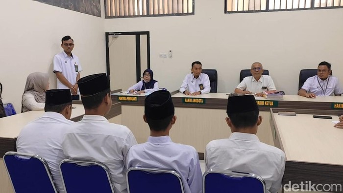 Persidangan perkara anak di Pengadilan Negeri Pati, Senin (20/4/2026).