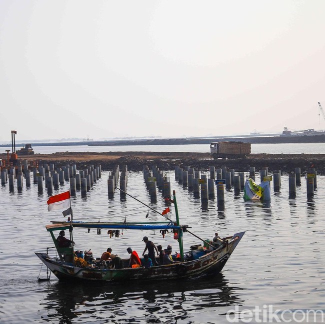 Potret Nelayan Terhimpit Proyek Reklamasi di Teluk Jakarta