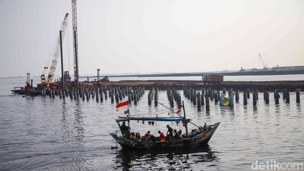 Potret Nelayan Terhimpit Proyek Reklamasi di Teluk Jakarta