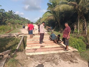 2 Jembatan Sekaligus, Begini Progres Pembangunan Infrastruktur di Bengkalis