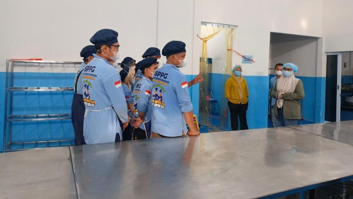 Salah satu dapur SPPG di Palembang.