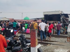 Kronologi Driver Ojol Tewas Tertabrak KA hingga Terpental ke Kandang Babi