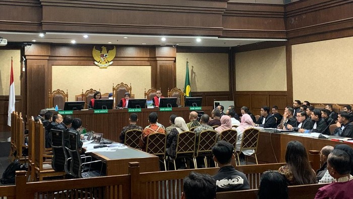 Sidang kasus pemerasan sertifikasi K3 (Mulia/detikcom)