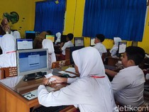 TKA SD di Ciamis , Keterbatasan Perangkat Bikin Siswa Numpang ke SMP