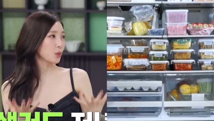 Tiffany SNSD spill isi kulkas