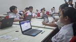 Momen Wamendikdasmen Tengok Hari Pertama TKA SD di SDN Rawabuntu 03 Tangsel