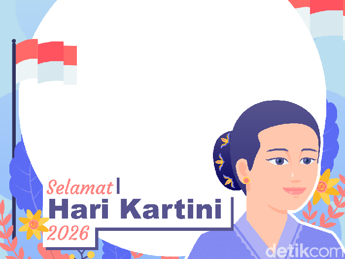 An illustration of Kartini Day Celebration. Habis gelap terbitlah terang means After Darkness comes Light