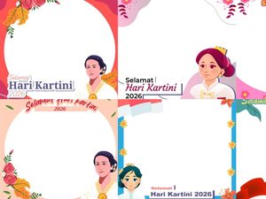 10 Twibbon Hari Kartini 2026 Gratis dan Menarik, Plus Ucapannya