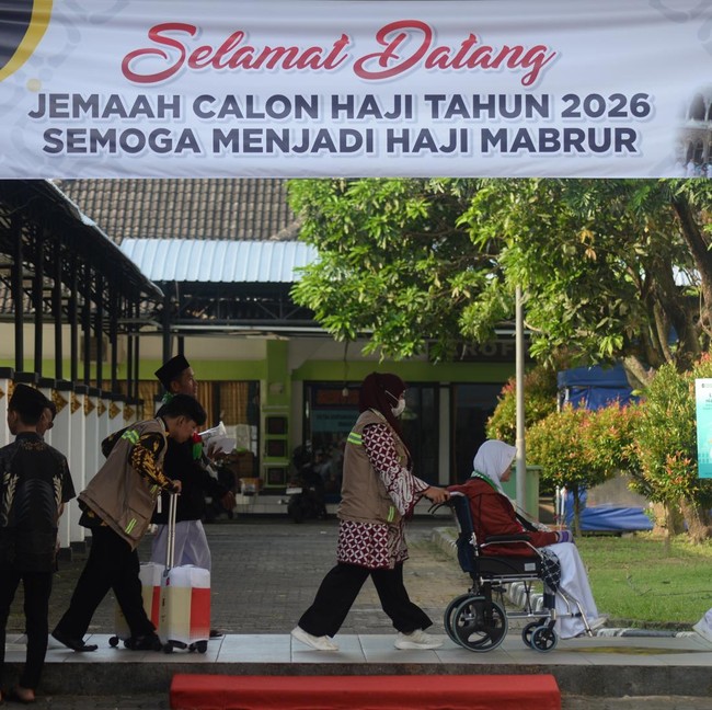 Asrama Donohudan Sambut Kedatangan Kloter Pertama Haji 2026