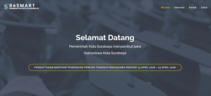 Beasiswa Pemuda Tangguh April 2026.