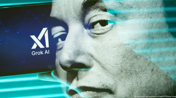 Grok AI menuai kecaman karena menghasilkan gambar deepfake bernuansa seksual atas permintaan pengguna. (Foto: Vincent Feuray/Hans Lucas/AFP/Getty Images)