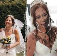 Viral Pengantin Disiram Cat Hitam Oleh Ipar Sebelum Nikah, Berakhir Depresi