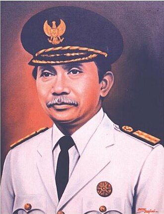 Gubernur Kaltim 1967-1978 Abdul Wahab Sjahranie (AWS).