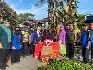 Gubernur Sulsel Salurkan Bantuan untuk Korban Kebakaran Rumah di Parepare