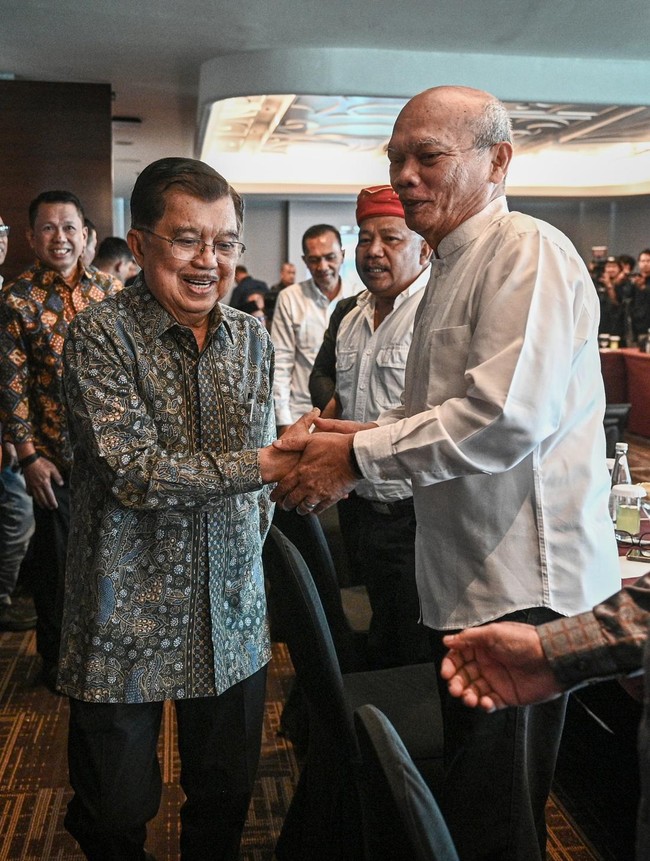 Jusuf Kalla Temui Tokoh Perdamaian Malino, Bahas Suasana Kebangsaan