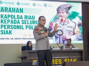 Kapolda Riau Perintahkan Jajaran Siaga Satu Hadapi Godzila El Nino