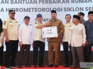 Perbaiki Rumah Terdampak Bencana, Pemerintah Gelontorkan Dana Tahap II