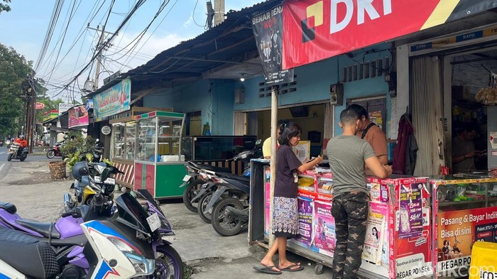 Lokasi kejadian pelajar diserang pria yang meneganakan penutup wajah. (Foto: Finta Rahyuni/detikSumut)
