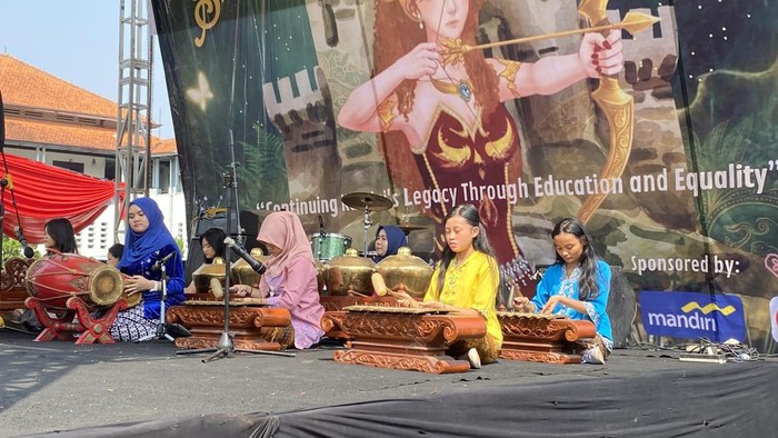 Perayaan Hari Kartini di SMAN 1 Semarang, Kecamatan Semarang Selatan, Kota Semarang, Selasa (21/4/2026).
