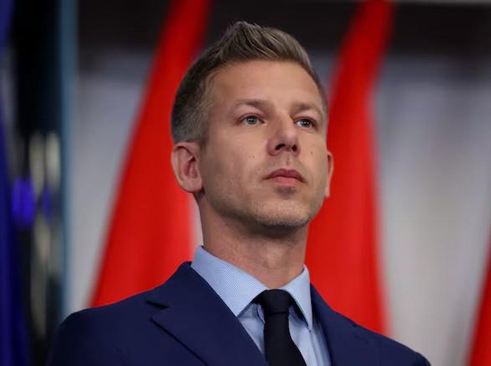 PM terpilih Hungaria Peter Magyar (REUTERS/Bernadett Szabo)