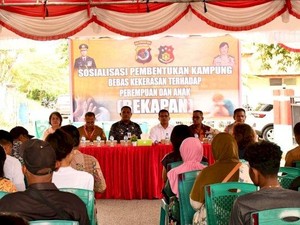 Polda NTT Luncurkan Kampung Bebas Kekerasan Perempuan dan Anak di Kupang