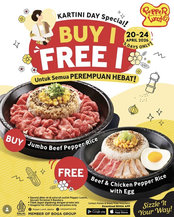 Promo Makanan Hari Kartini 2026