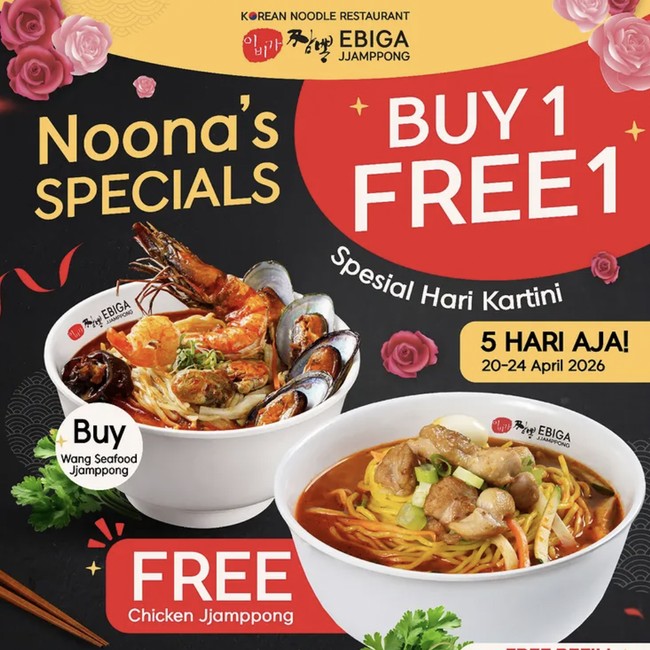 Serbu Yuk! Ini 10 Promo Makanan Hari Kartini 2026 yang Bikin Ngiler