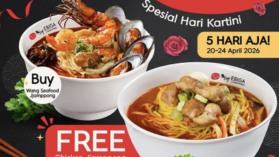 Serbu Yuk! Ini 10 Promo Makanan Hari Kartini 2026 yang Bikin Ngiler