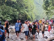 Warga Terseret Arus di Air Terjun Tiu Bombong Lombok Ditemukan Tewas