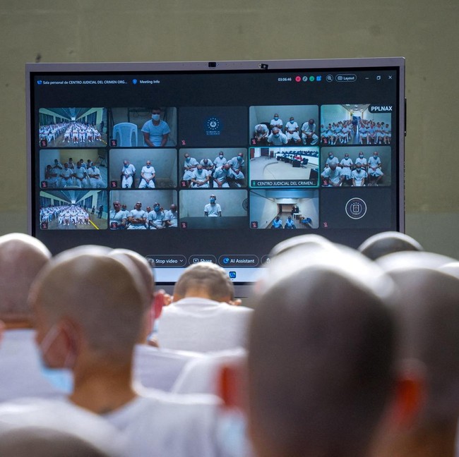 Ratusan Anggota Geng Kriminal MS-13 Hadapi Sidang Massal di El Salvador