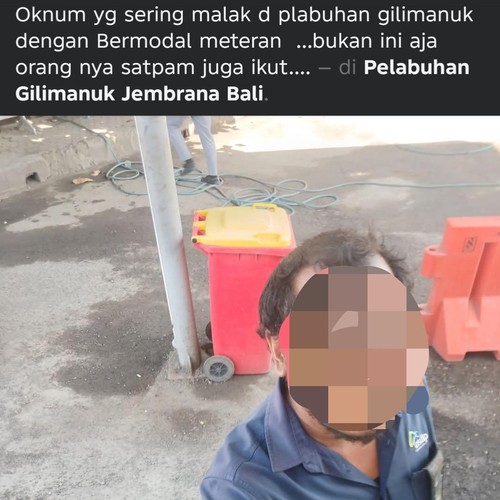 Tangkapan layar unggahan viral terkait dugaan pungli dari oknum petugas ASDP Gilimanuk, Kabupaten Jembrana, Bali. (Foto: Istimewa)