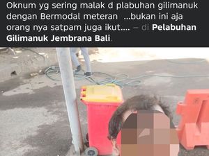 Pria Berseragam ASDP Gilimanuk Diduga Lakukan Pungli, Manajemen Buka Suara