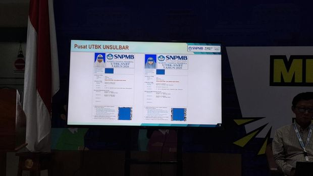 Temuan kecuranagan UTBK SNBT 2026 hari pertama yang dibeberkan pada konferensi pers  di Pusat UTBK Universitas Negeri Jakarta (UNJ), Rawamangun, Jakarta Timur, Selasa (21/4/2026).