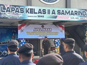 Lapas Samarinda Dihuni 745 Warga Binaan, Padahal Kapasitasnya Cuma 217