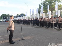 Personel Pengamanan Laga PSM Vs Persik di Parepare Berkurang, Sisa 540 Orang