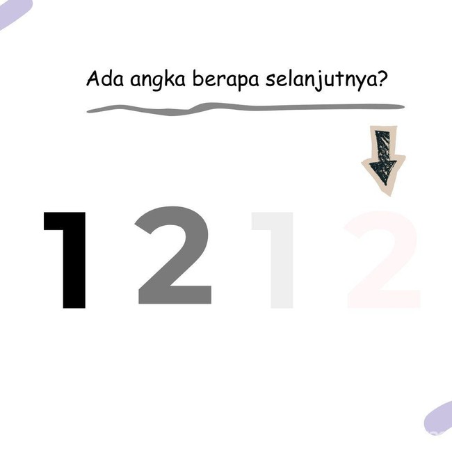 Boleh Kok Sambil Maju-Mundurin Layar, Coba Tebak Angka Berapa yang Memudar?