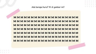 Ada Huruf yang 'Nyasar' di Permainan Gambar Ini, Tak Banyak yang Bisa Temukan