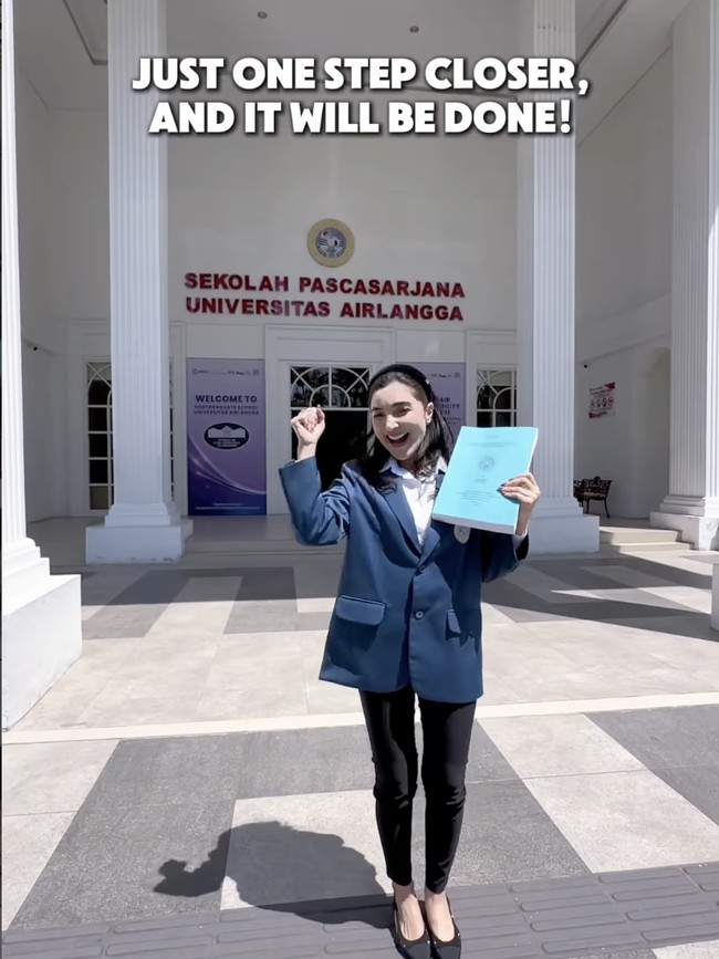 Perjuangan 3,5 Tahun Ashanty, Akhirnya Lulus Ujian S3