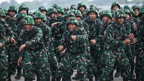 ASN Masuk Barak, Ribuan Peserta Ikuti Latsarmil Komcad