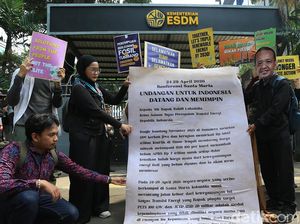 Surat Undangan Konferensi Energi Terbarukan Global untuk Bahlil